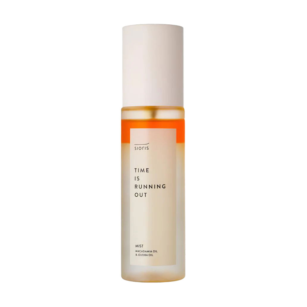 Двофазний міст для обличчя Sioris Time Is Running Out Mist з фруктовою водою, 100 мл